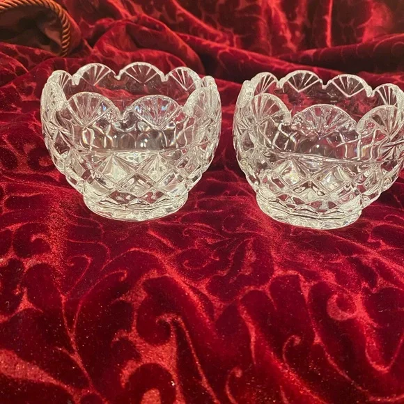 SHANNON CRYSTAL DESIGNS OF IRELAND these gorgeous votive candle holders are new! - Picture 2 of 9